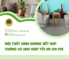 Nội thất Bình Dương kết hợp xưởng và kho giúp tối ưu chi phí