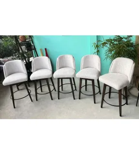 Ghế bar có nệm chân gỗ giá tốt bình dương