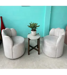 Bộ Bàn Ghế Thư Giãn Lưng Sò Hiện Đại – Sang Trọng, Tiện Nghi
