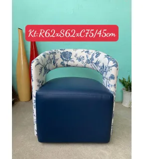 Ghế xoay hoa văn kết hợp da giá rẻ tại HCM