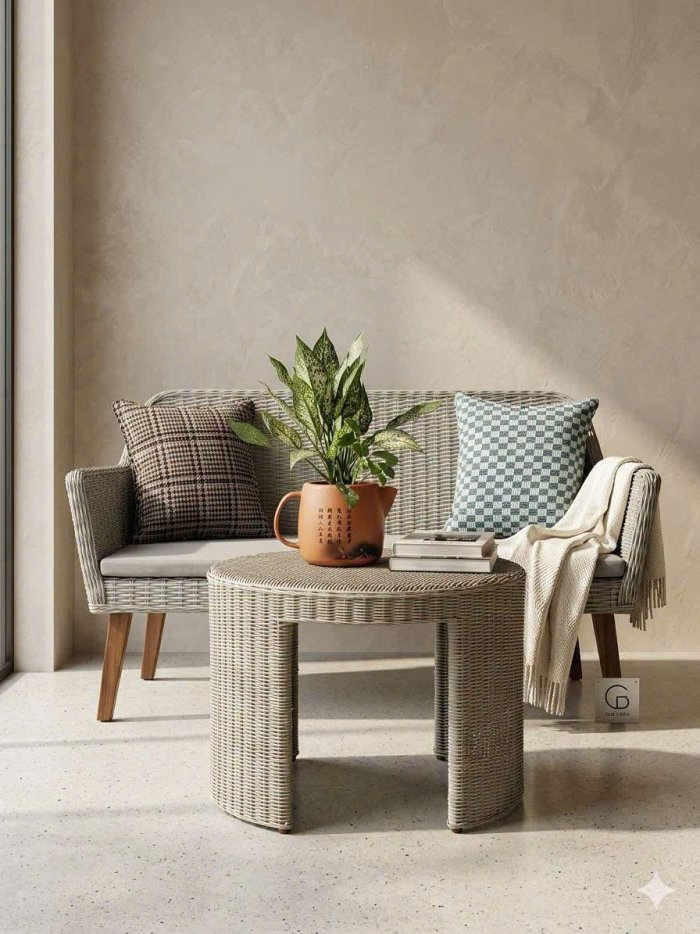 Ứng dụng ghế bench và bộ bàn ghế cho không gian hiện đại