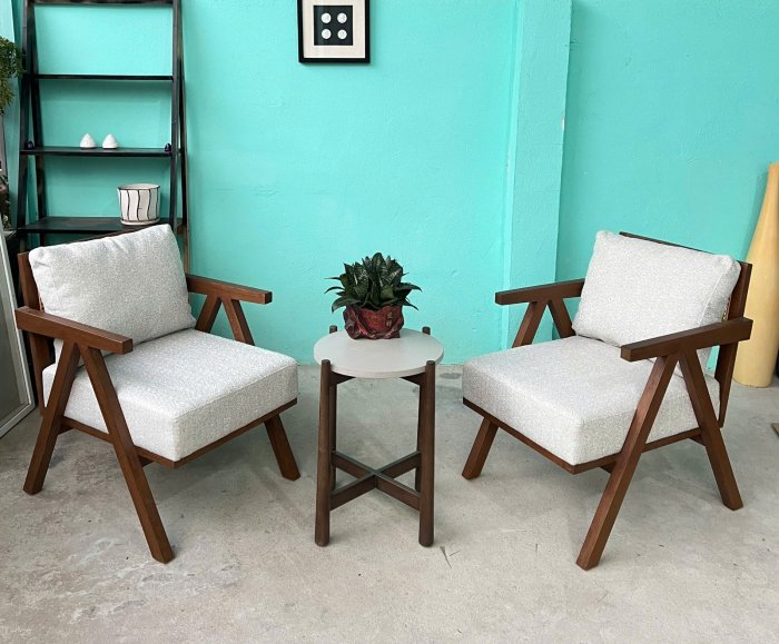Tạo điểm nhấn với ghế bench và bộ bàn ghế