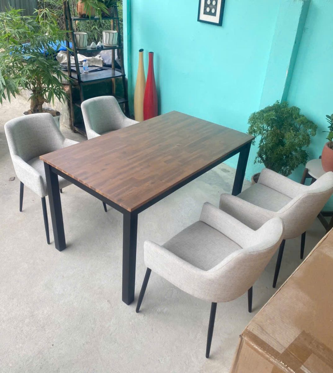 Bộ Bàn Ăn Hiện Đại 4 Ghế Đẹp