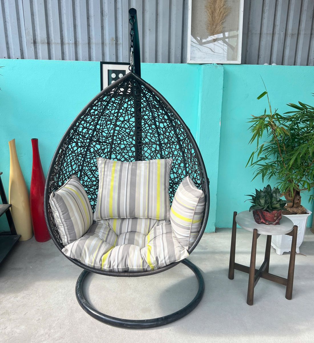 Xích đu trang trí sân vườn