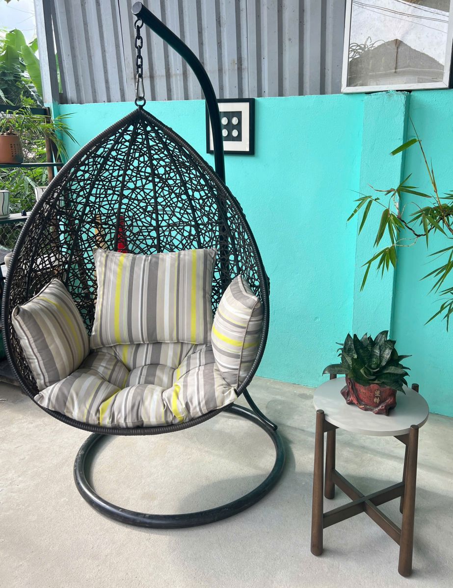 Xích đu trang trí sân vườn