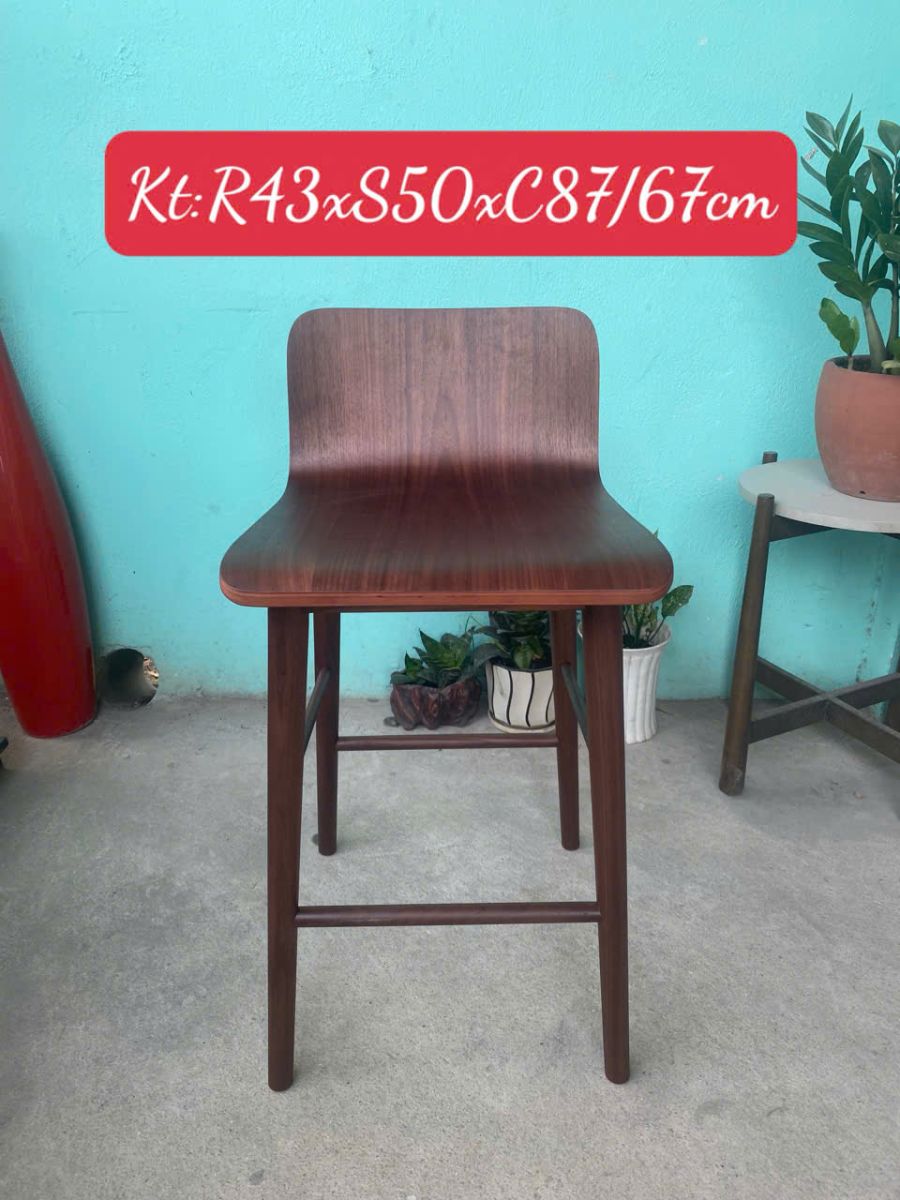Ghế Bar Gỗ Sồi Giá Tốt Tại HCM