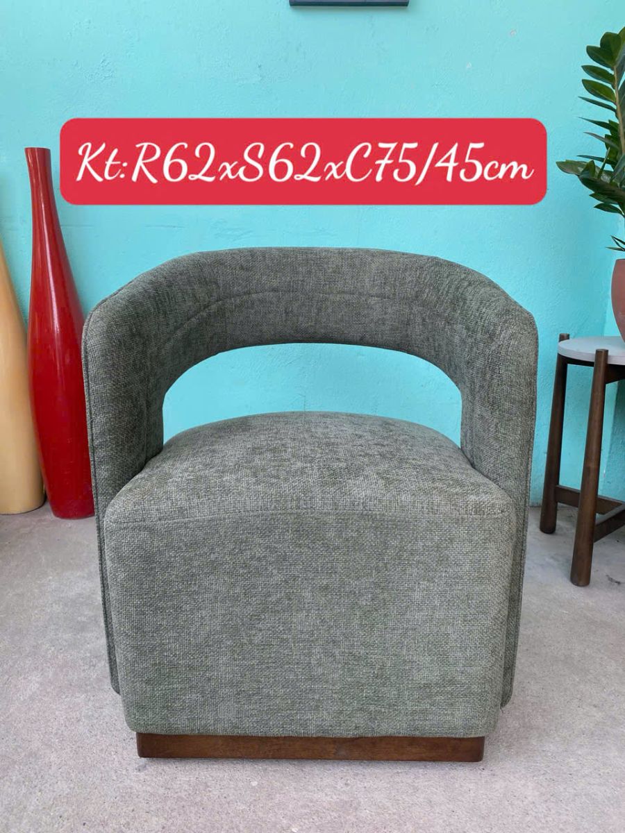 Ghế Xoay Xanh Rêu Cao Cấp Tại TPHCM