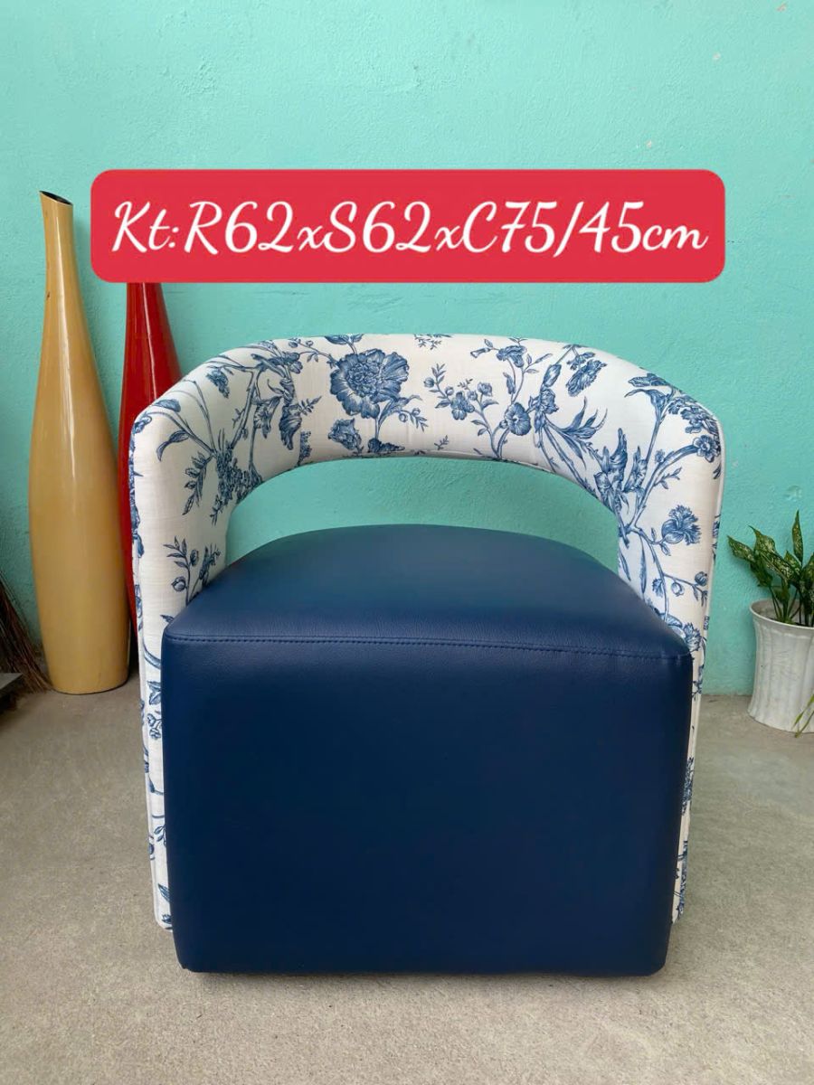 ghế xoay hoa văn kết hợp da giá rẻ tại HCM