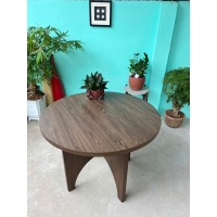 Bàn Tròn Chân Cong Hiện Đại – Thiết Kế Sang Trọng, Tinh Tế