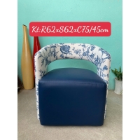 Ghế xoay hoa văn kết hợp da giá rẻ tại HCM