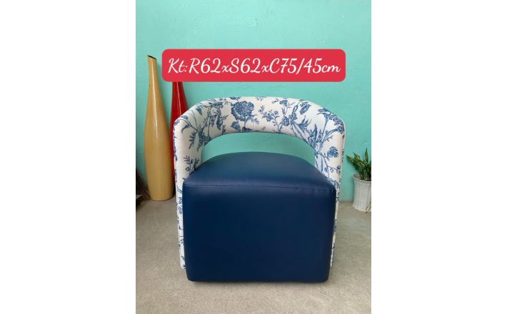 Ghế xoay hoa văn kết hợp da giá rẻ tại HCM